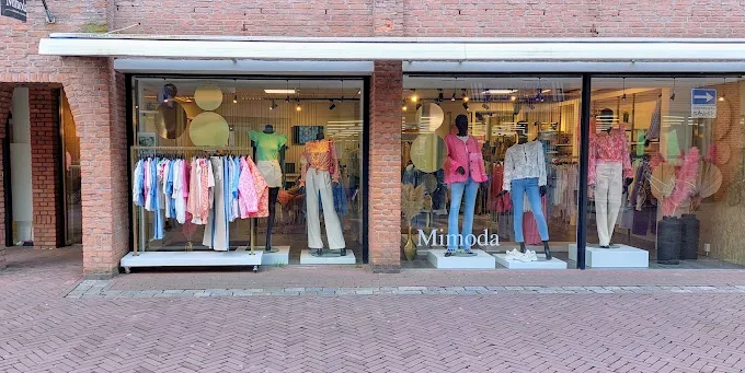 De winkel van Mimoda in Borne